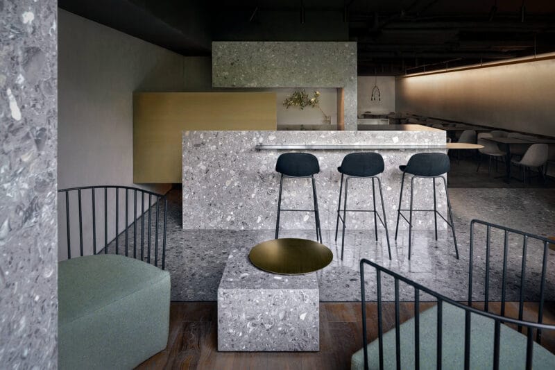 Quầy Bar Terrazzo