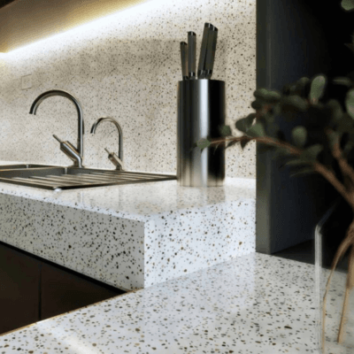 Bàn Bếp Terrazzo